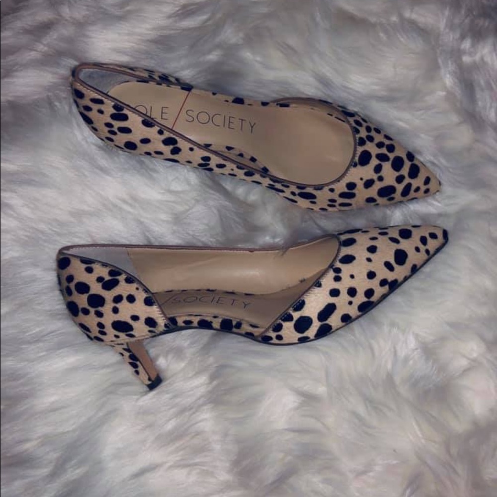 Leopard heels